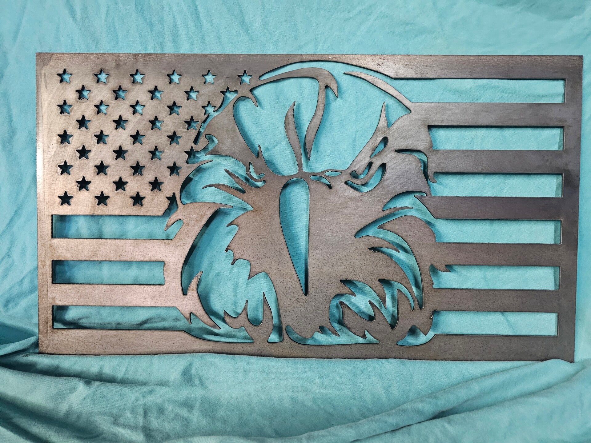 Eagle American Flag