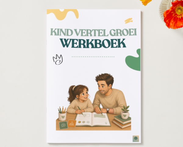 PRE ORDER Kind Vertel Groei Werkboek