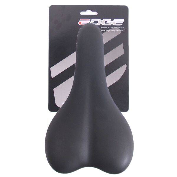 Fietszadel Edge Sporty - universeel sportief - zwart