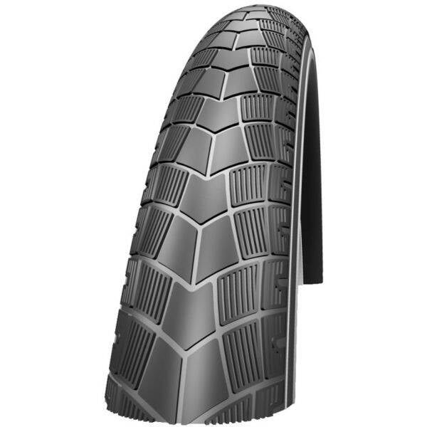Buitenband Schwalbe Big Apple K-Guard 28 x 2.00" / 50-622 mm - zwart met reflectie
