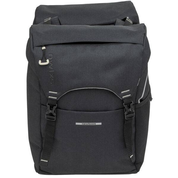 Dubbele fietstas New Looxs Sports Double 32 liter 29 x 39 x 16 cm - zwart