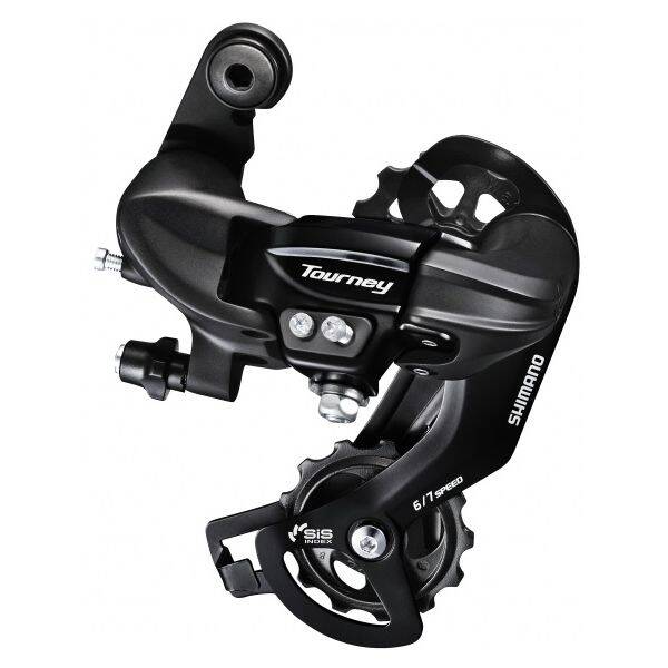 Achter derailleur 6/7-speed Shimano Tourney TY300 - directe montage (D-Type)