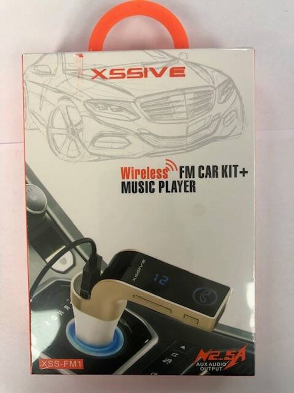 Draadloze car kit en muziek player