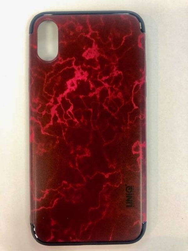 Iphone x rood hoesje