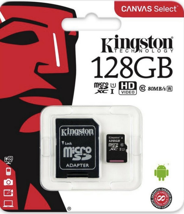 SD kaart 128GB