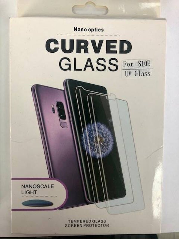 Screenprotector Samsung S10 curved