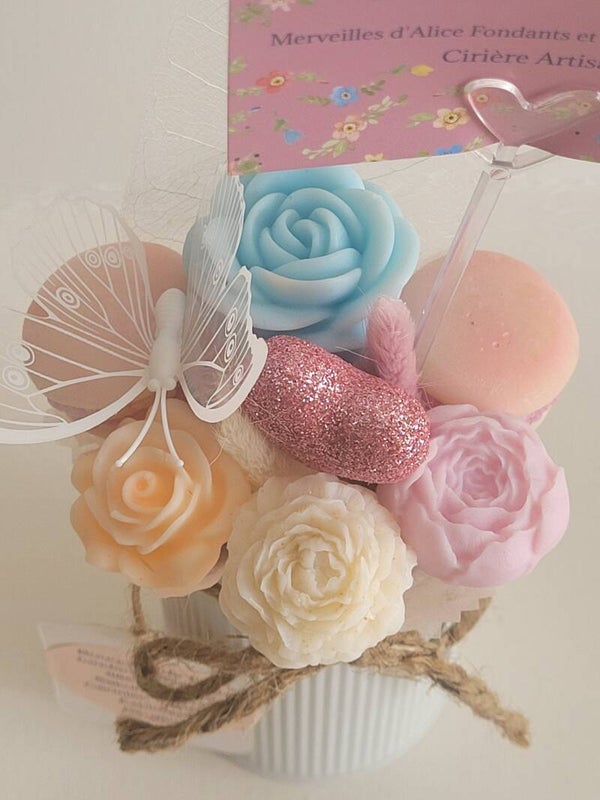 ✨Fondant Floral d’Exception – Bouquets de Fleurs✨