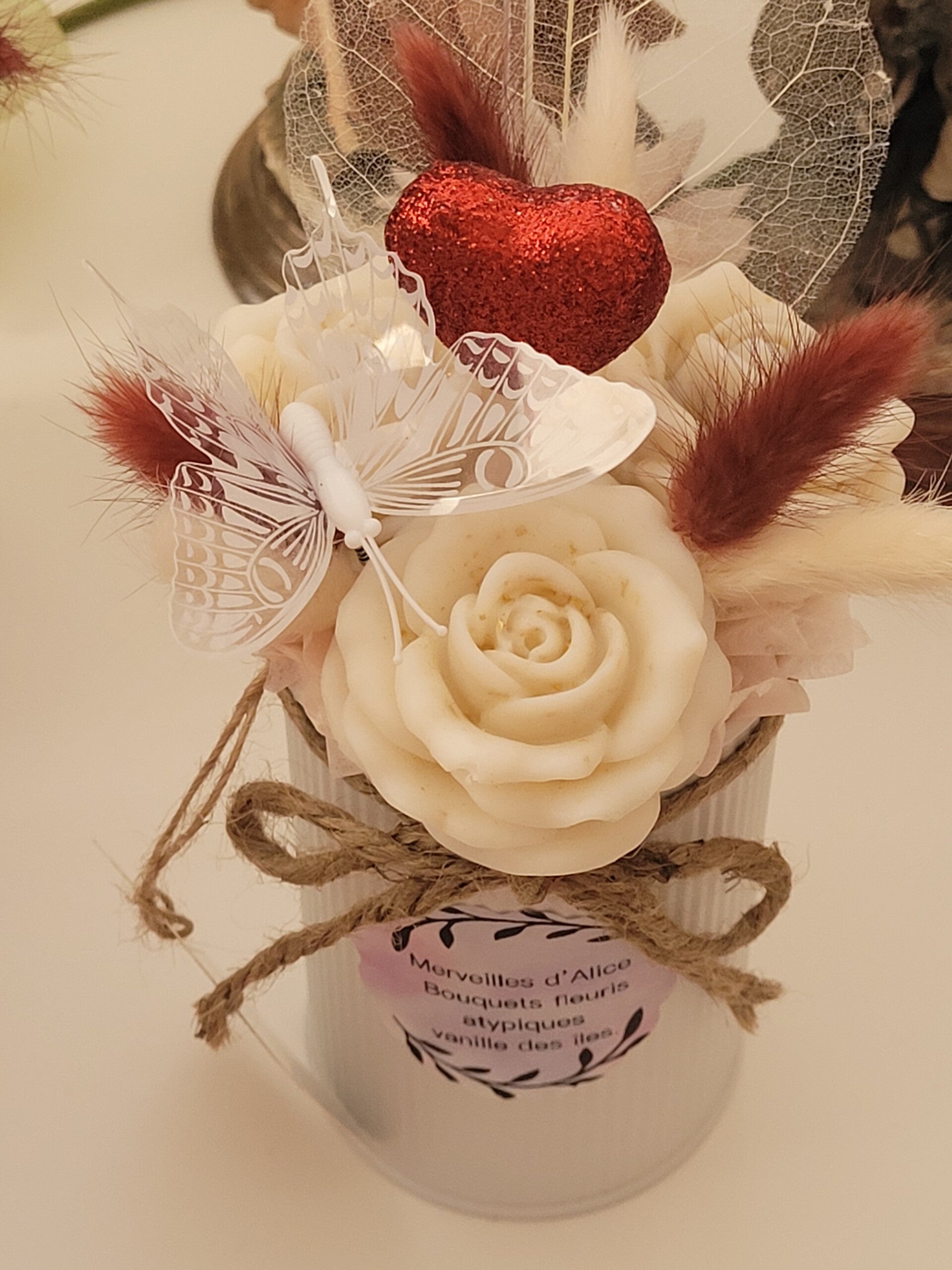 Fondant Floral d’Exception – Paillettes d'or