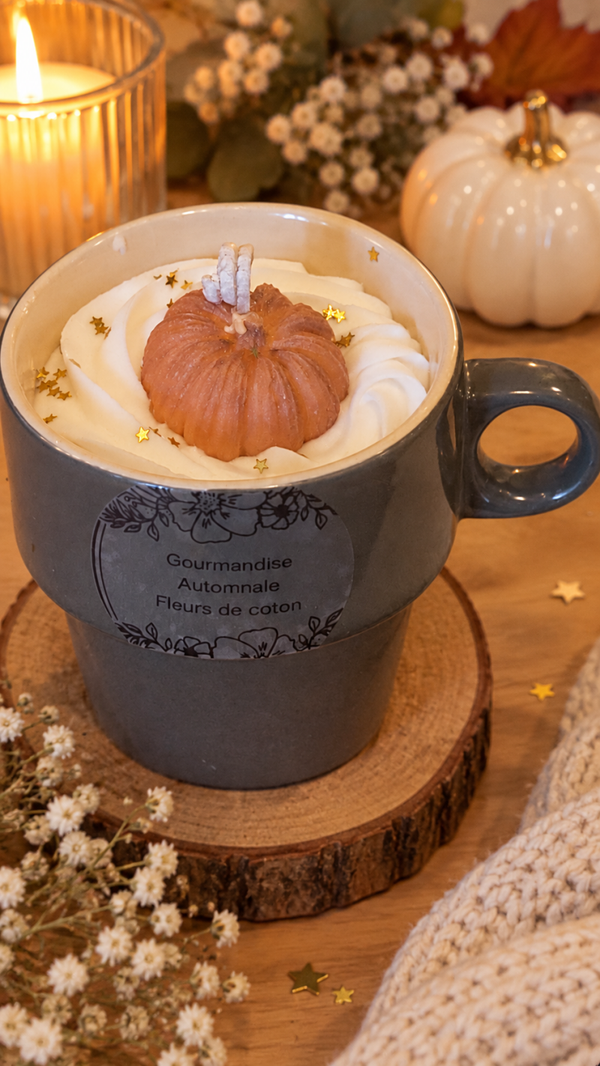 🍂✨ NOUVEAUTÉ — BOUGIE CHANTILLY FLEUR DE COTON ✨🍂