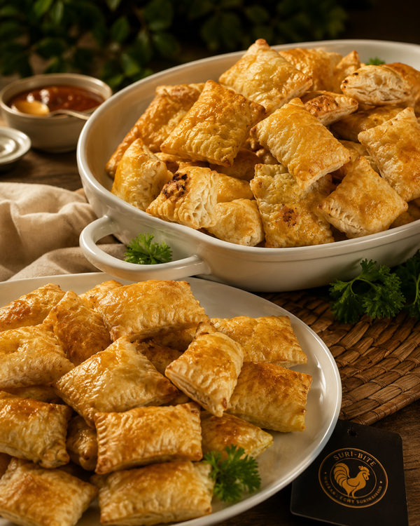 Kippenpastei (extra bij Nasi of Bami tafel)
