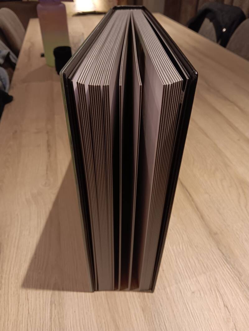 Fotoalbum ontwerp dik papier