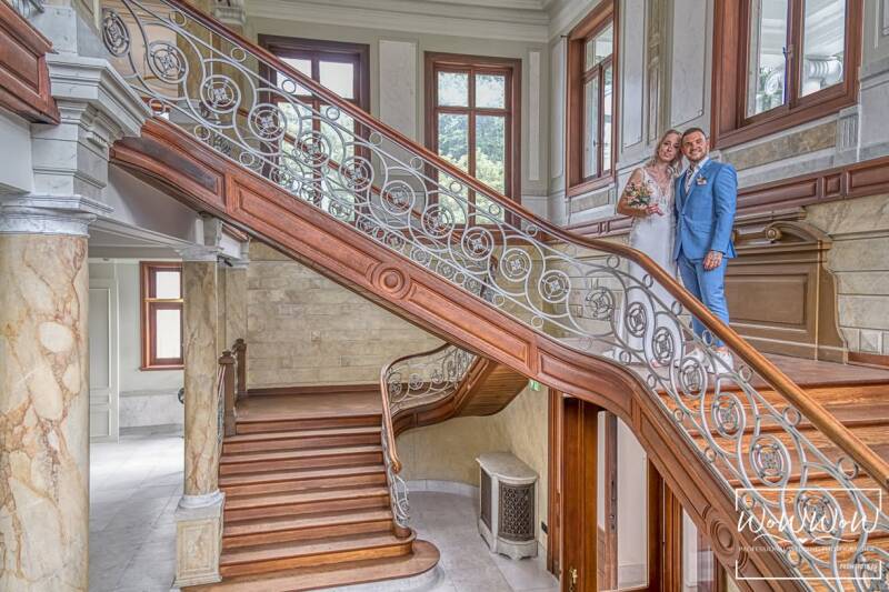 fotoshoot huwelijk locatie blauw kasteel Izegem