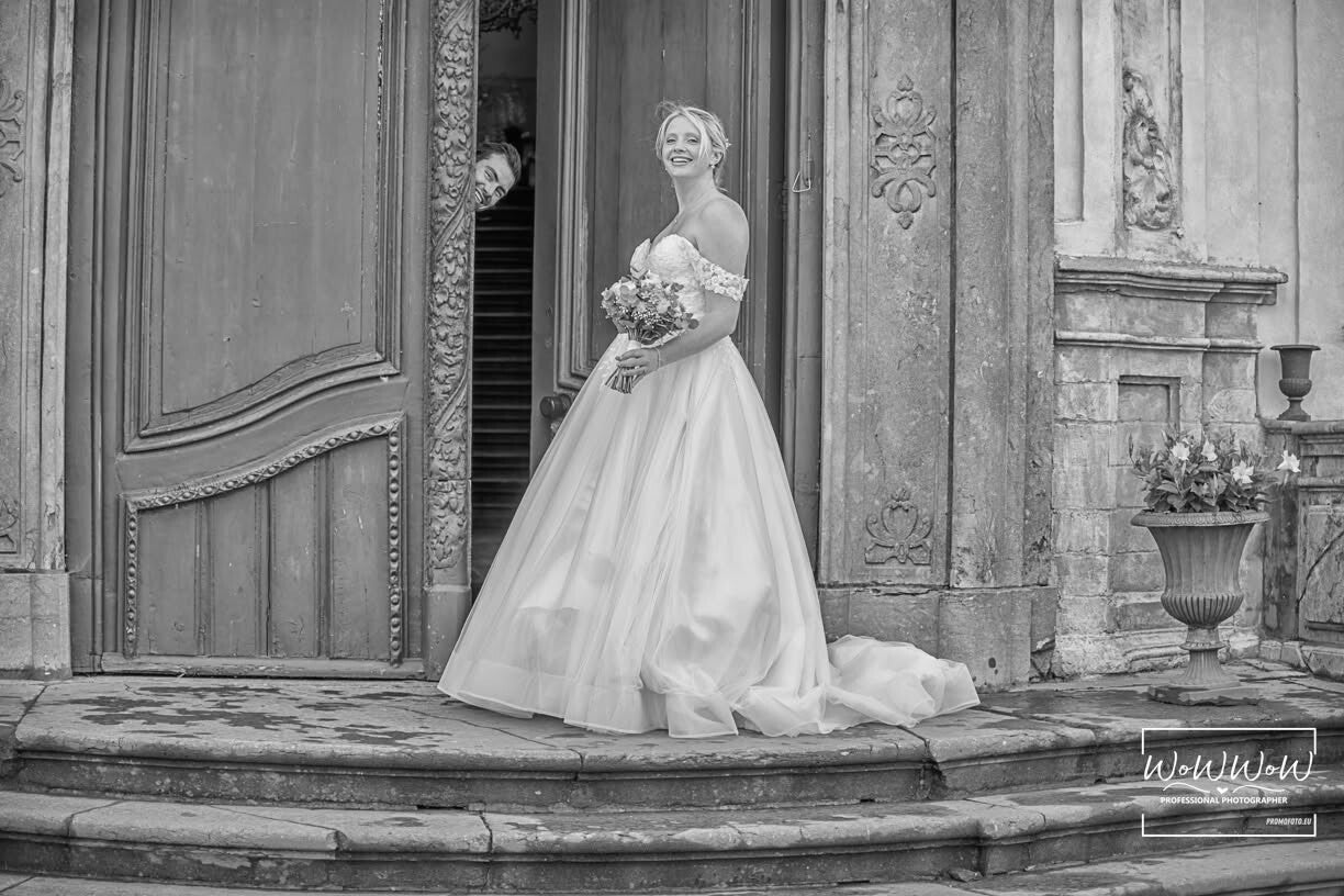 fotograaf huwelijk trouw in kasteel