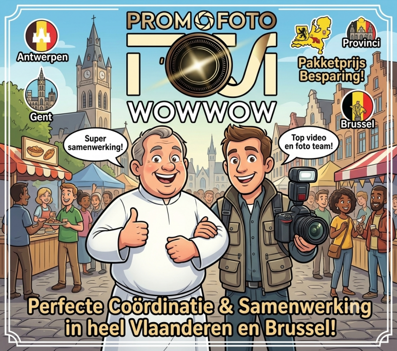 Zoek fotograaf en videofragmenten tesamen