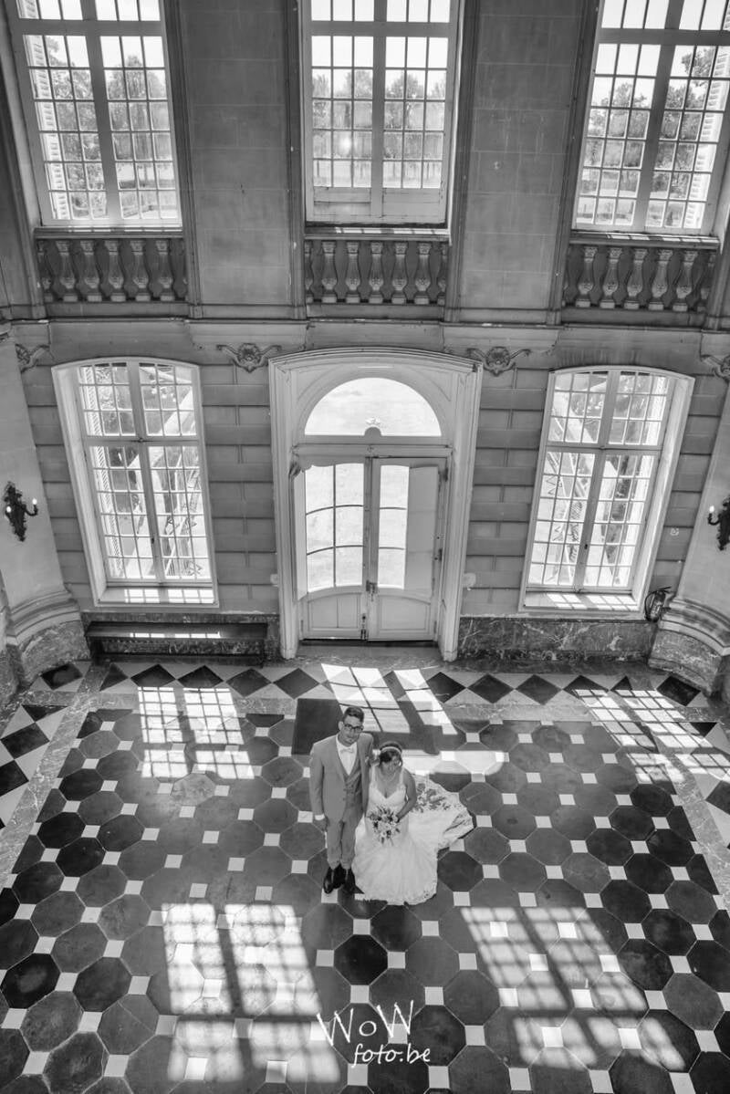 mooie feestzaal kasteel oost-vlaanderen fotograaf