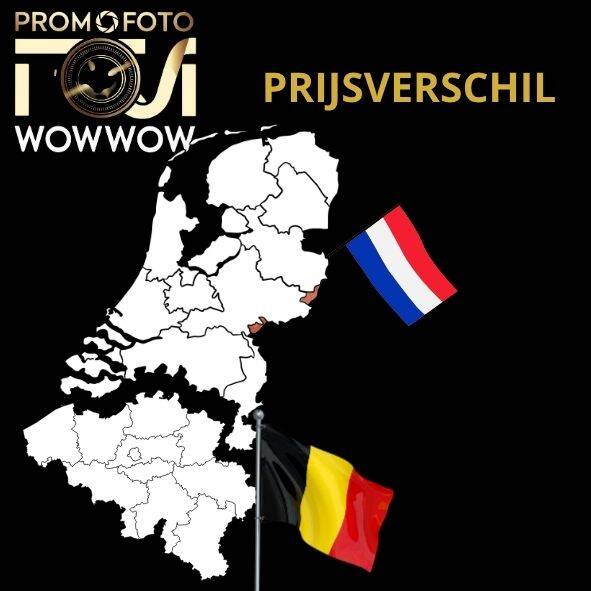 trouwfotograaf Belgie Nedereland waarom prijsverschil