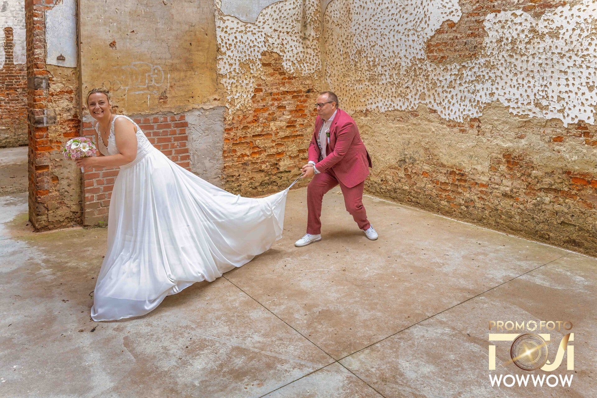 goeie huwelijksfotograaf Vlaanderen Nederland Promofoto WoWWoW