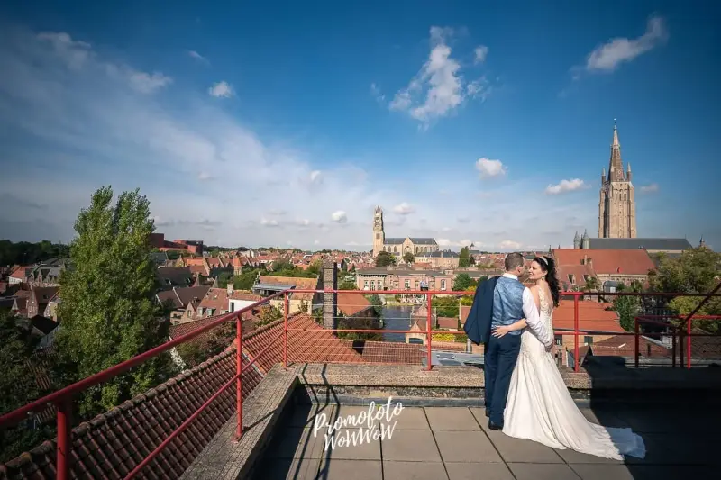 huwelijksfotograaf trouwen fotoshoot Brugge