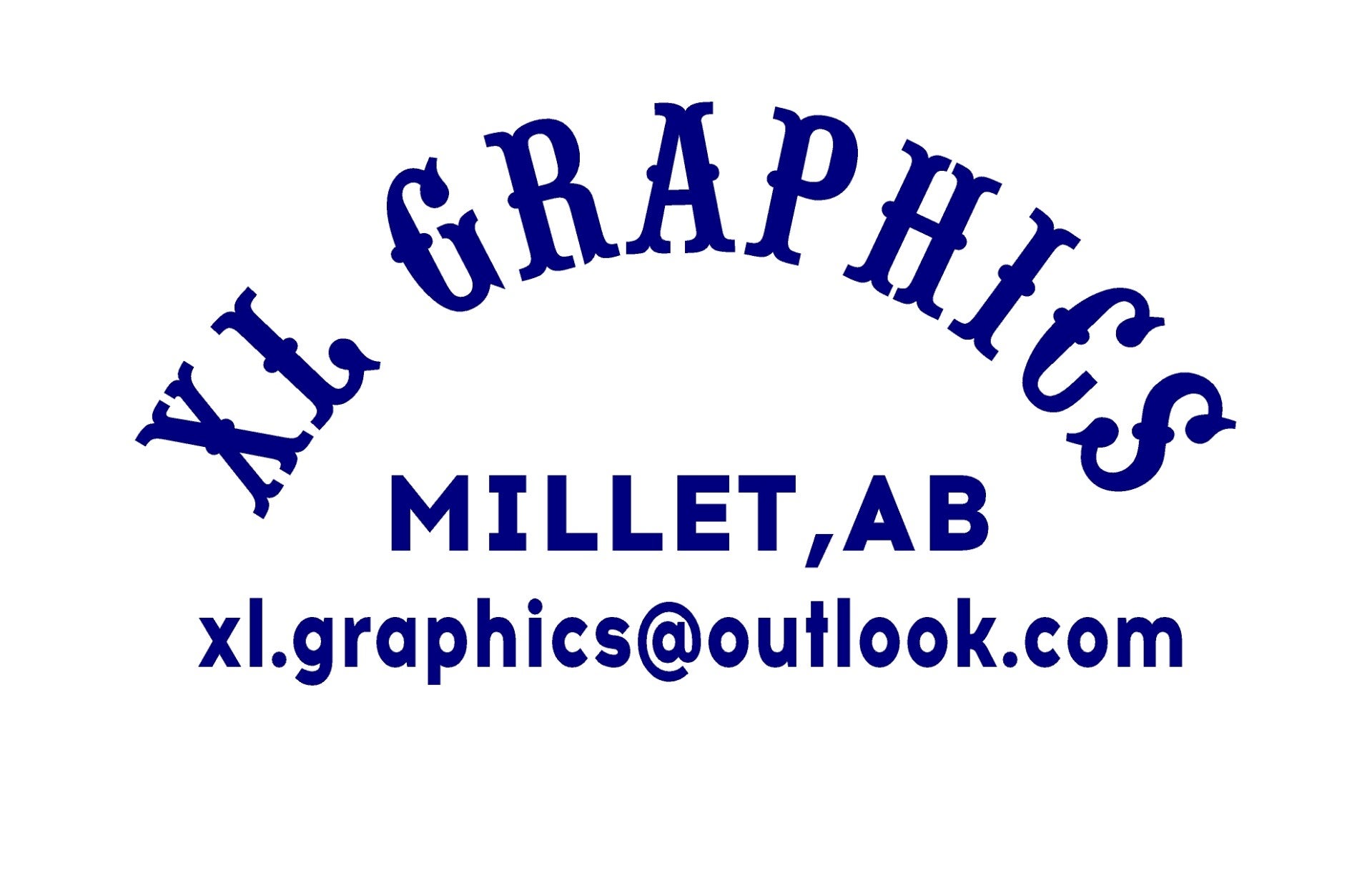 24" - 1 color Door Decals