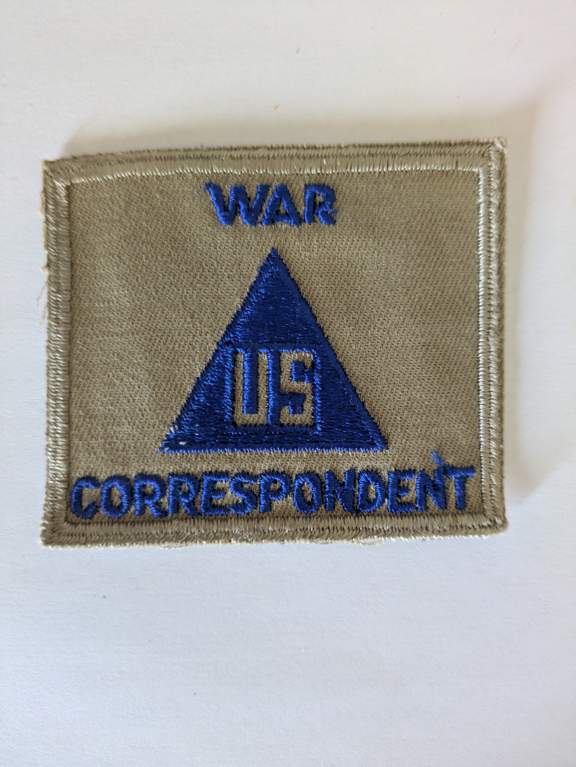 Patch WAR CORRESPONDENT