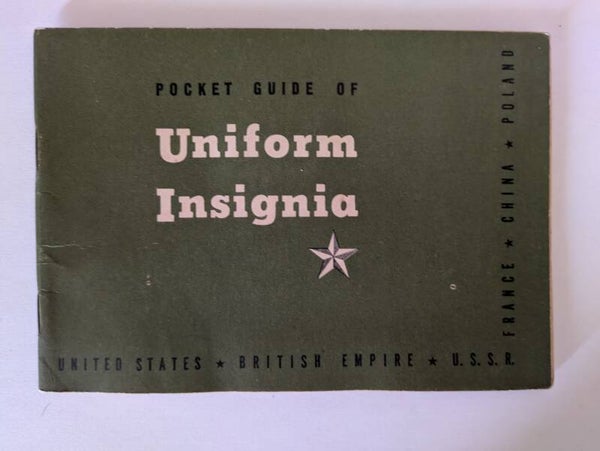 Guide de poche des insignes d'uniformes