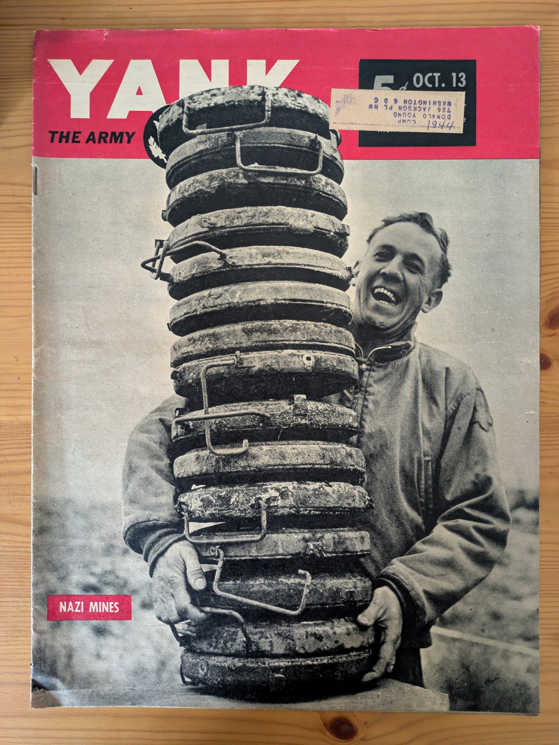 Magazine YANK du 13 octobre 1944