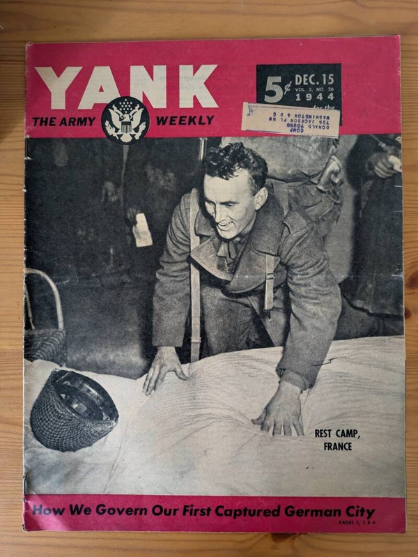 Magazine YANK du 15 décembre 1944