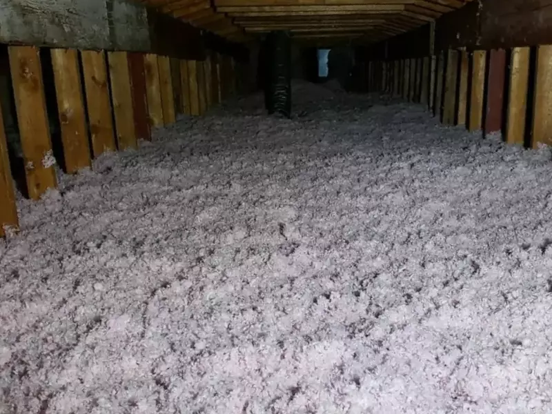 Isolation laine minérale soufflée 