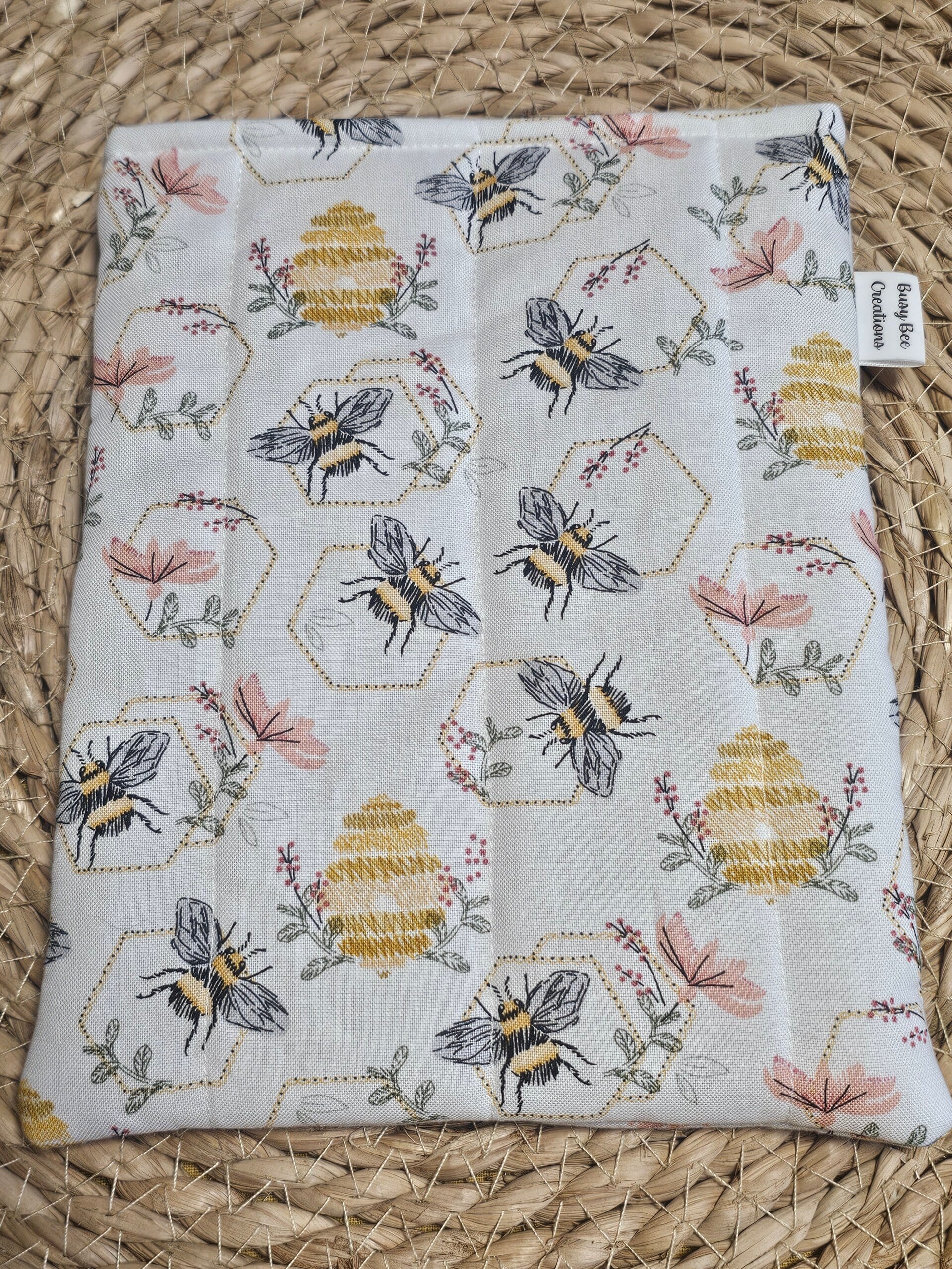 Bee hive kindle sleeve