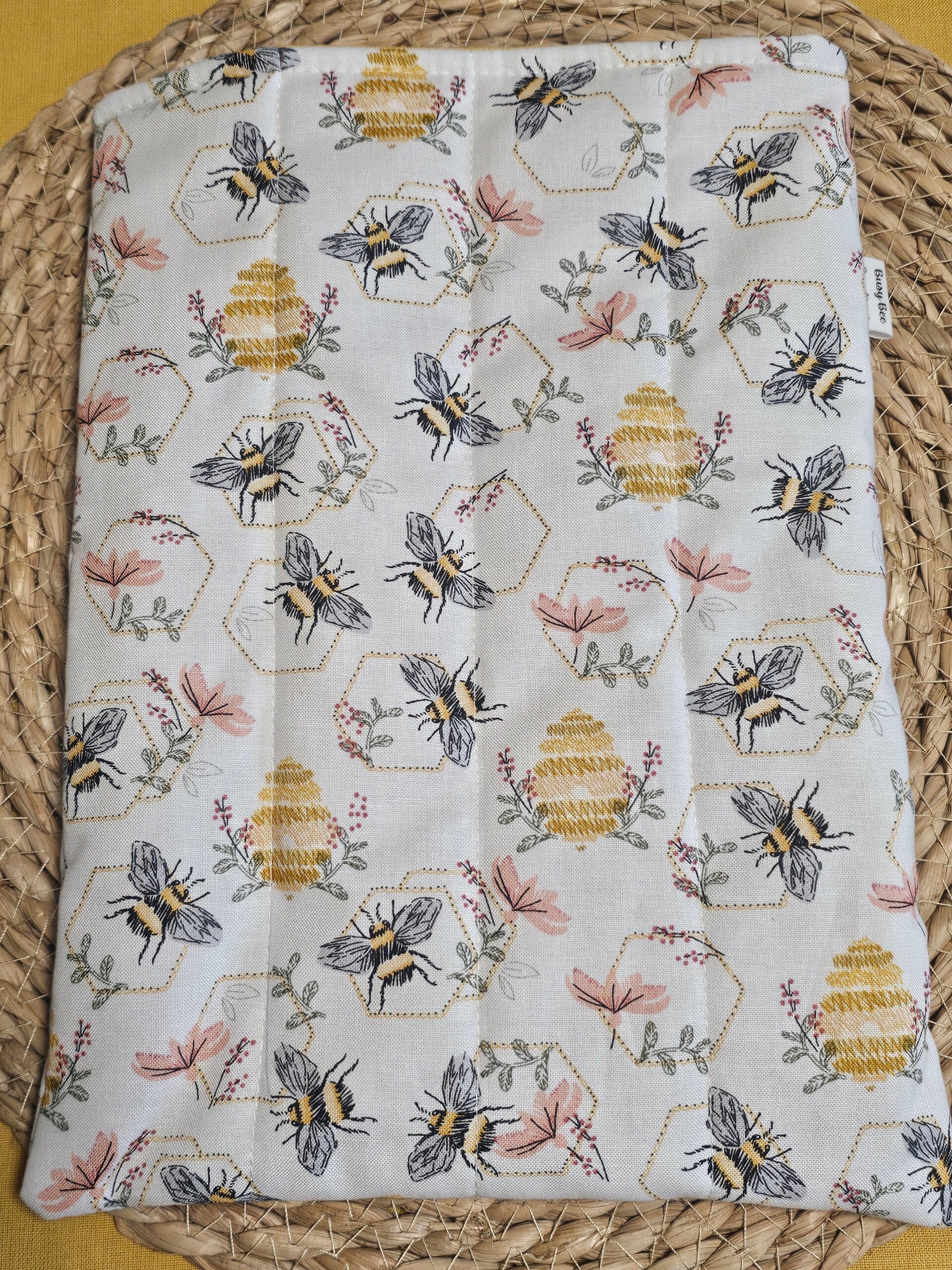 Bee hive book sleeve