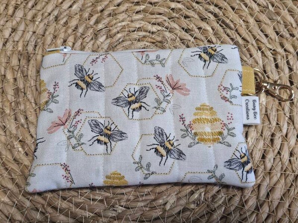 Bee hive wristlet