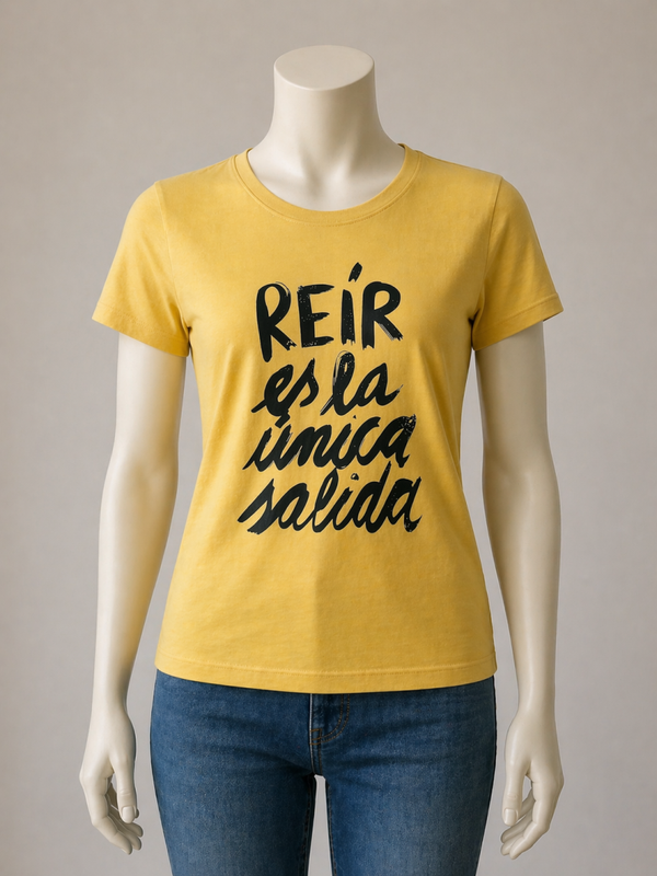 Reír es la única salida (mujer)