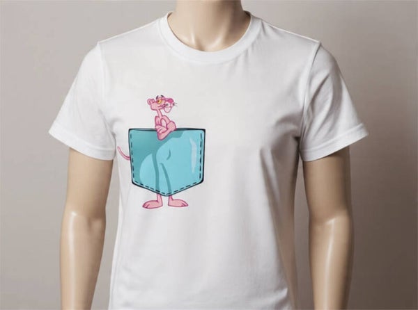 Camiseta Pantera Rosa unisex