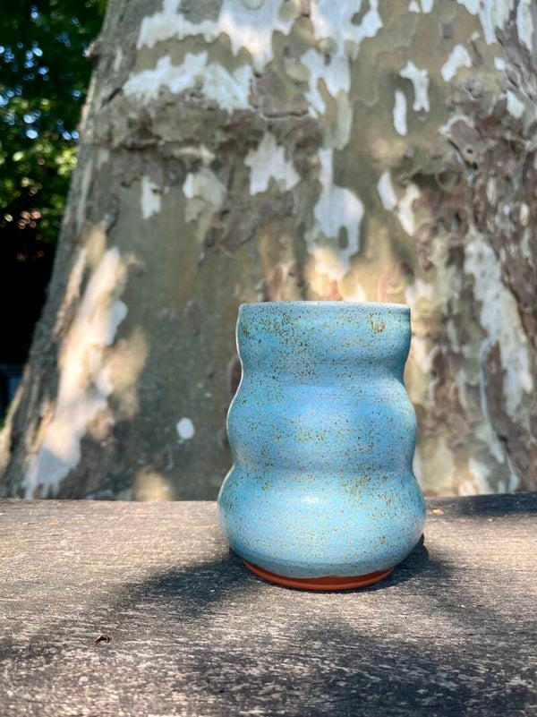 Vaas golvend Zeezand (2)