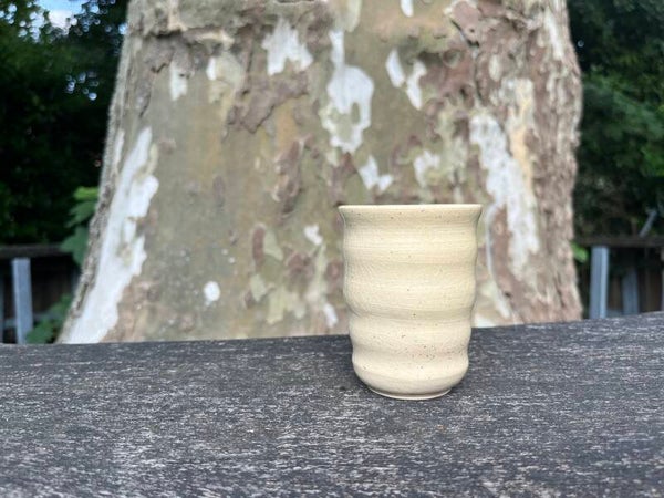 Mokje golvend strandzand