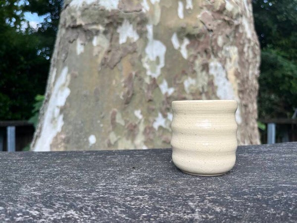 Mokje golvend strandzand