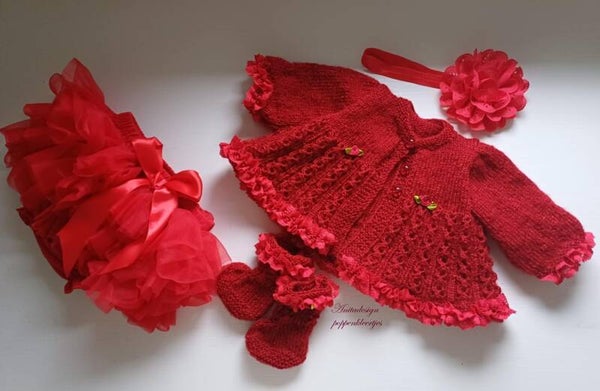 Rood met luxe bloomer