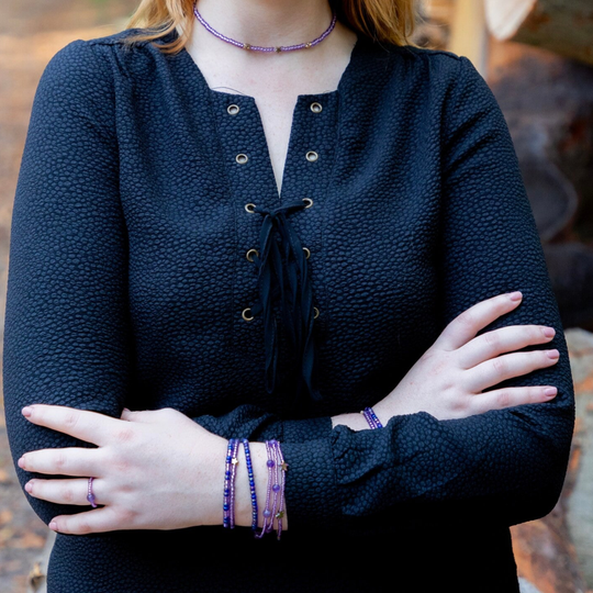 Amethyst Aurora armband