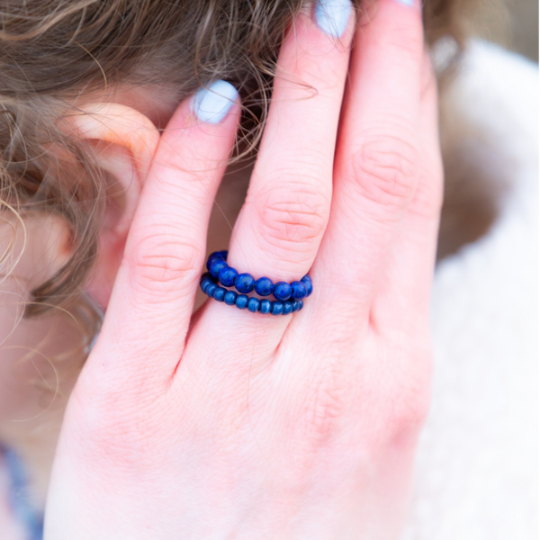 Lapis Luster ring