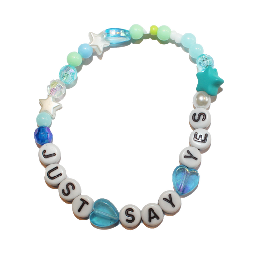 Just Say Yes armband