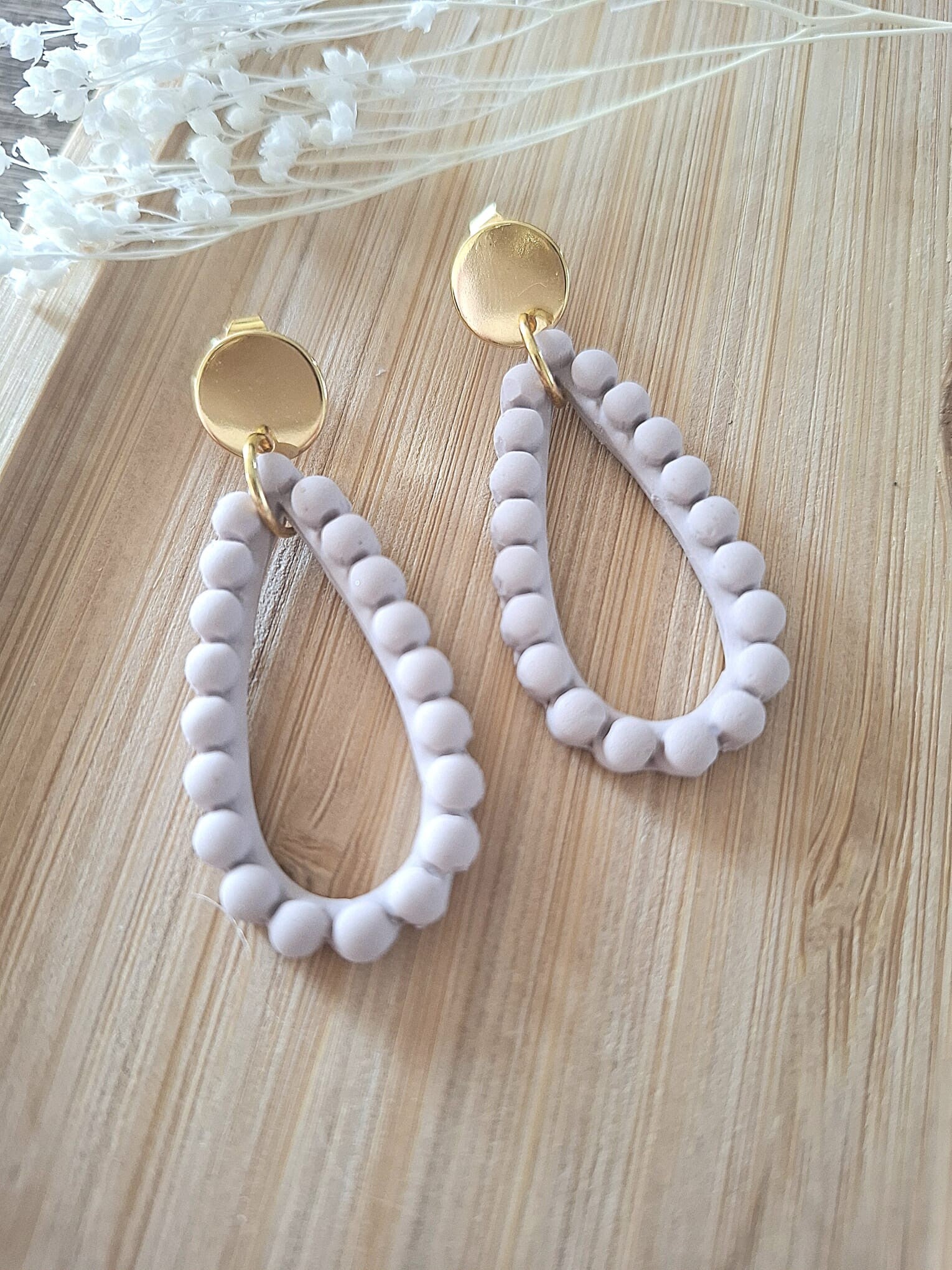 Mauve Pearl Drops
