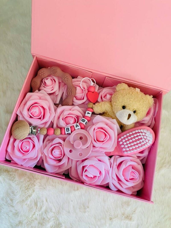 Baby gift box roze