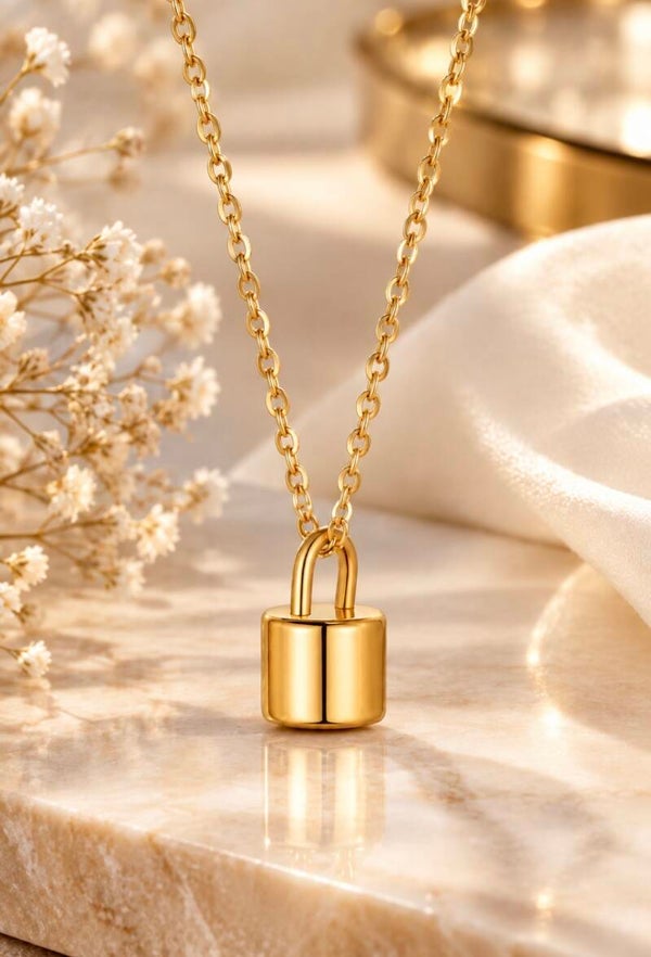 As sieraden slotje goud