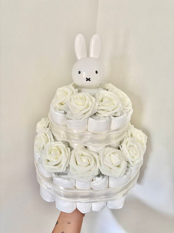 Nijntje luiertaart wit