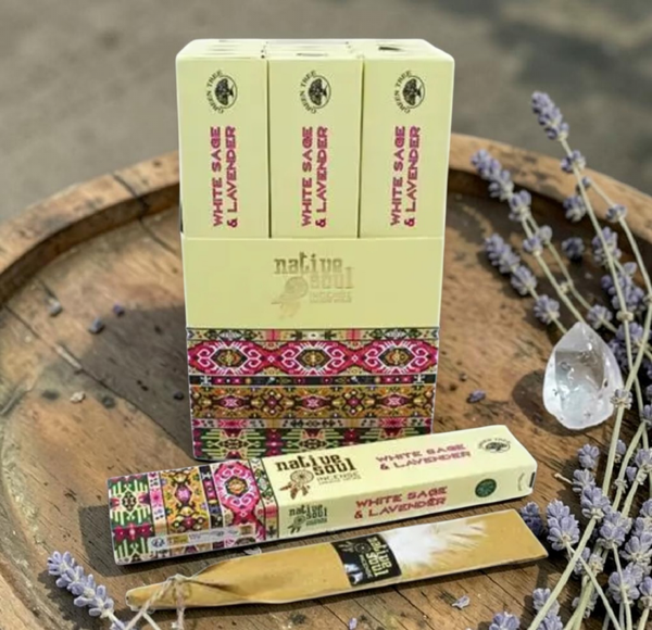 Encens sauge blanche et lavande 15gr