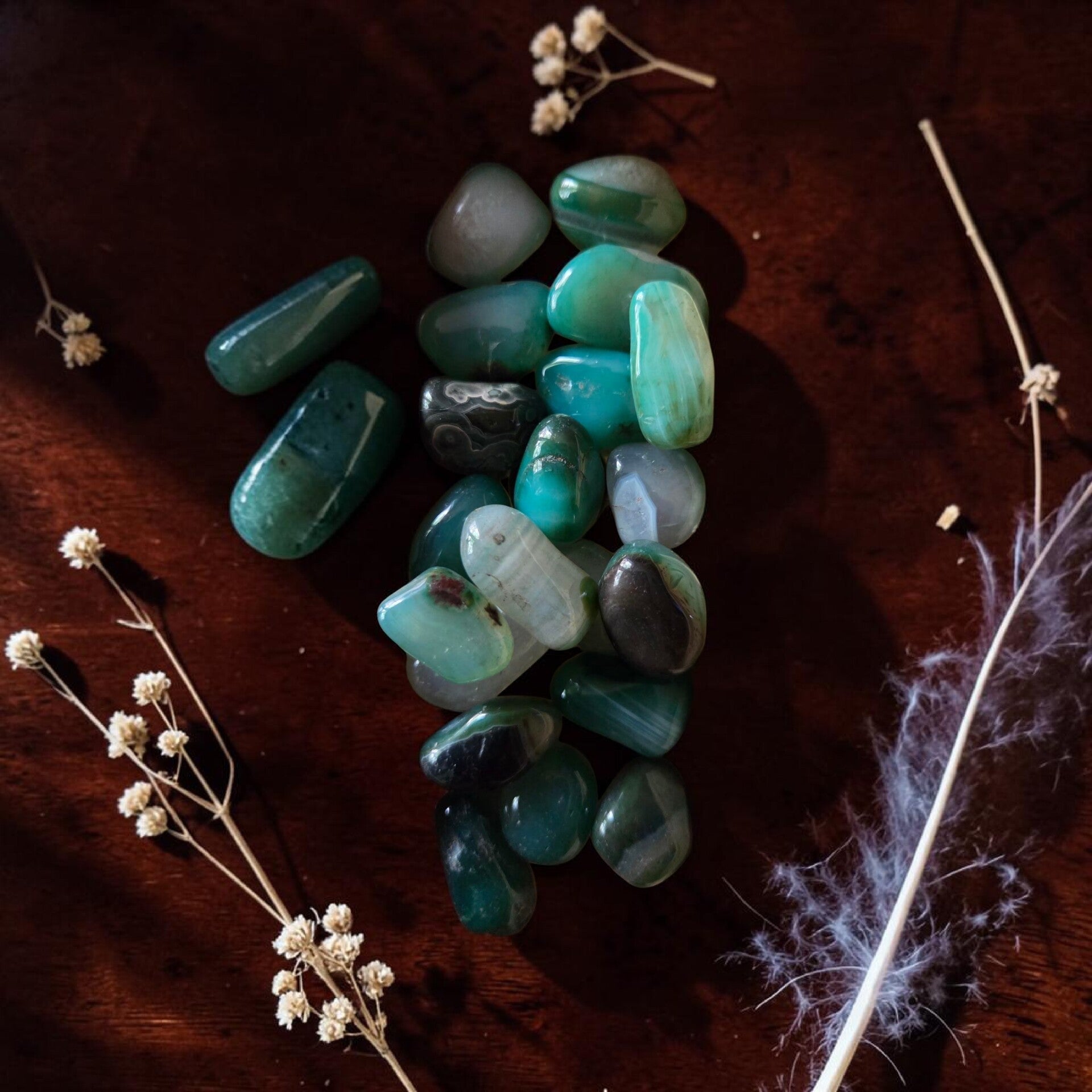 Agate verte