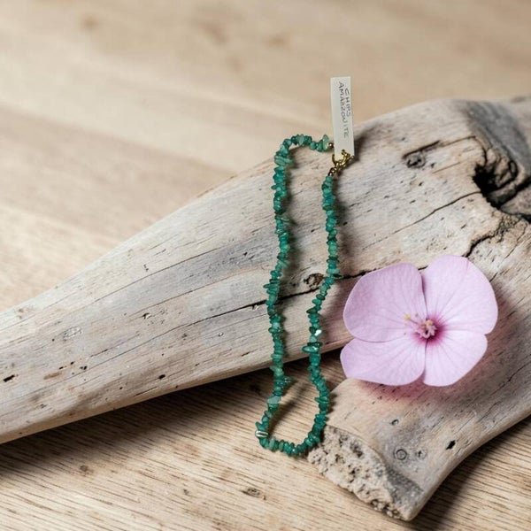 Collier amazonite