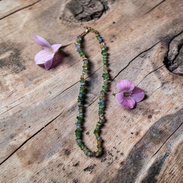 Collier fluorite