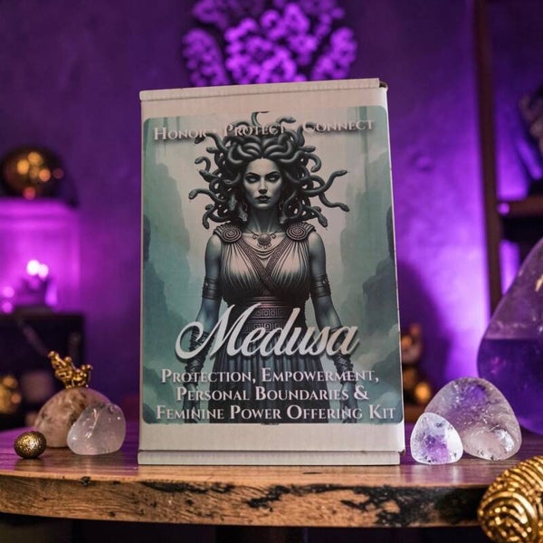 CoCoffret d'Offrande Medusa – Protection, Émancipation & Puissance Féminine