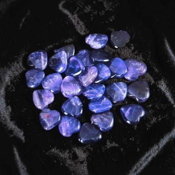 Améthyste coeur
